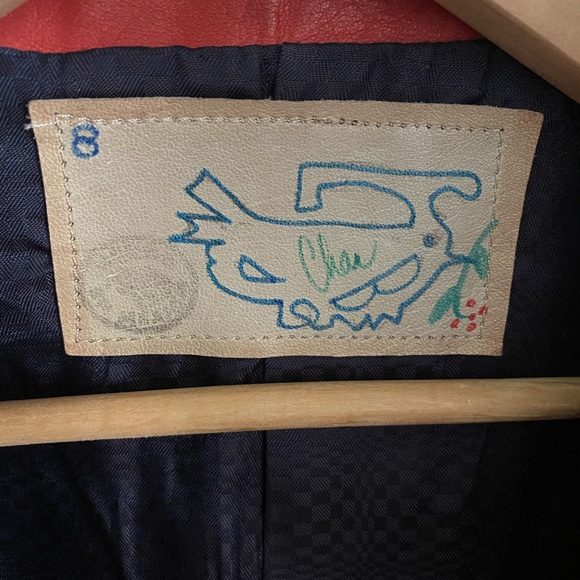 Leather Museum quality 1970s Char de Vazquez skirt suit - Picture 12 of 15